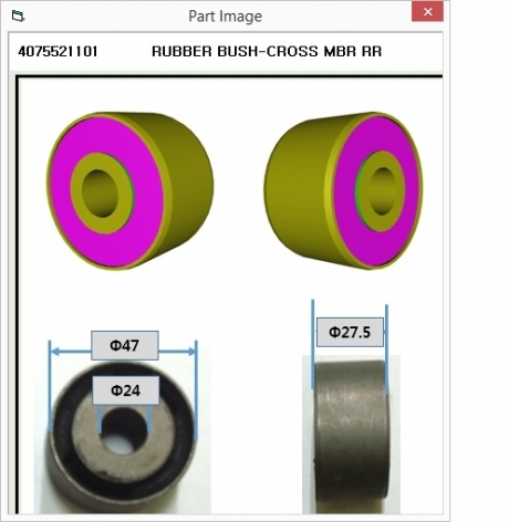 40755-21101, 100% origine constructeur