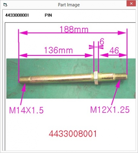 44330-08001, 100% origine constructeur