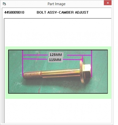 44580-09010, 100% origine constructeur